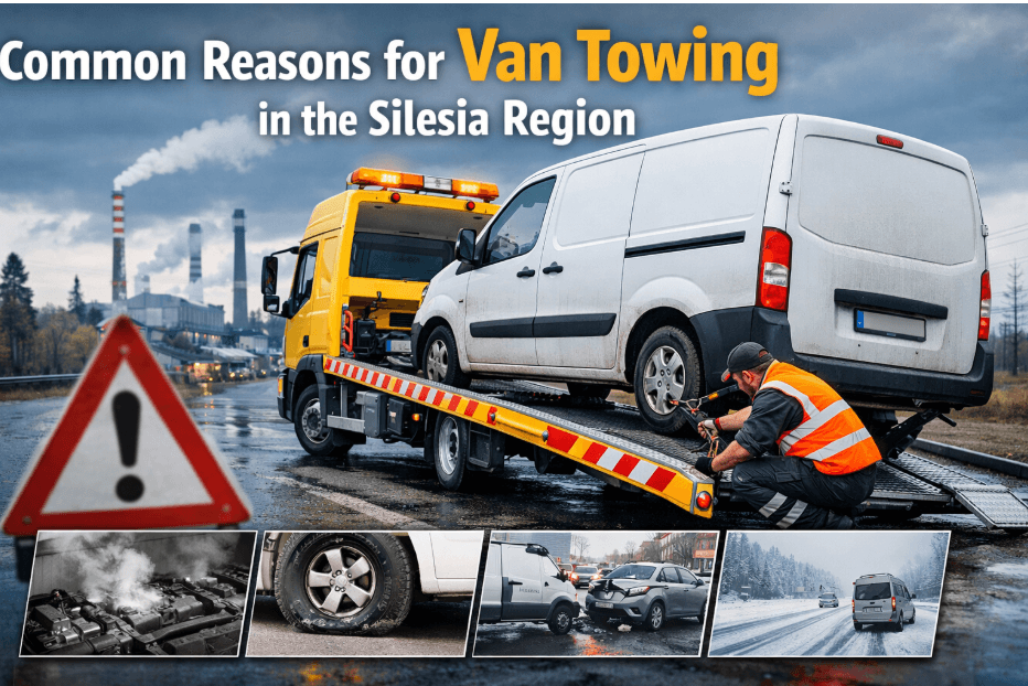 The Most Common Reasons for Van Towing in the Silesia Region