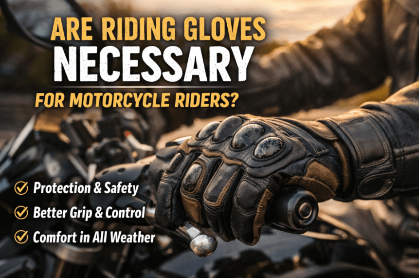 Are Riding Gloves Necessary for Motorcycle Riders?